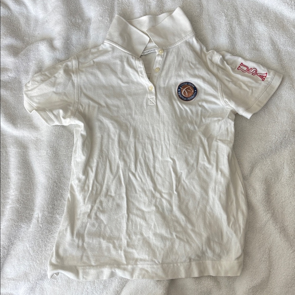 Cutter & Buck White Polo Shirt